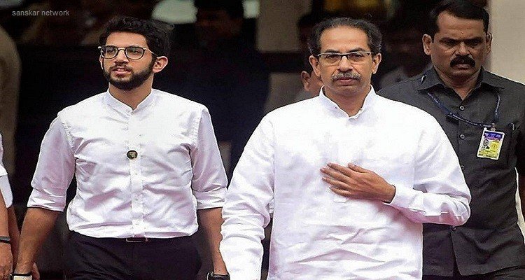 complaint filed against cm uddhav thackeray and son aditya