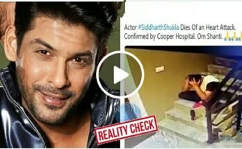 Fact Check : Fake Video of Siddhartha Shuka's is going viral, know the truth