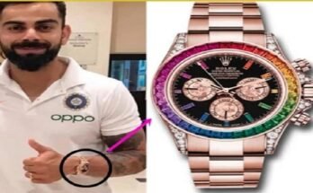 You will be surprised to know the cost of Virat Kohli's gold plated watch