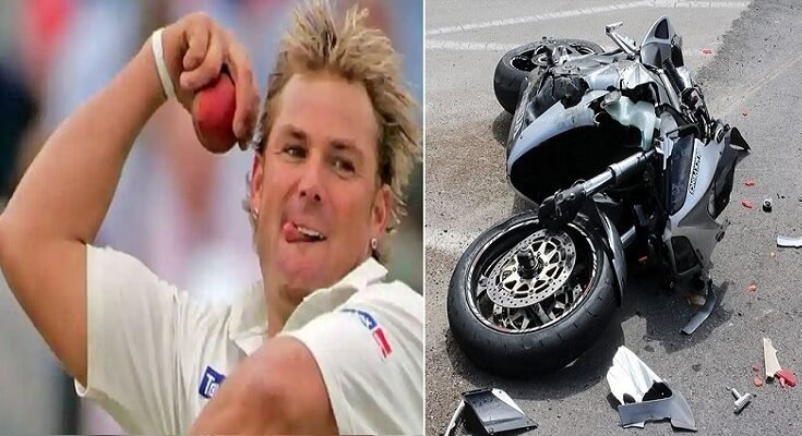 Shane Warne AND his son injured in a brutal road accident