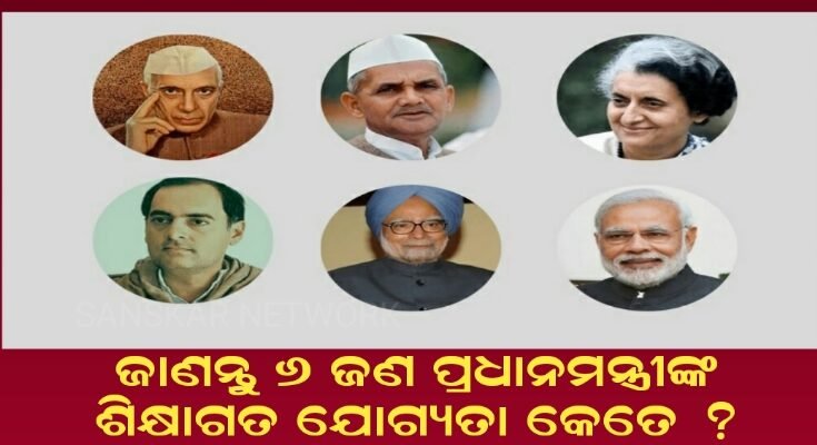 Prime Ministers of India and their Educational Qualifications