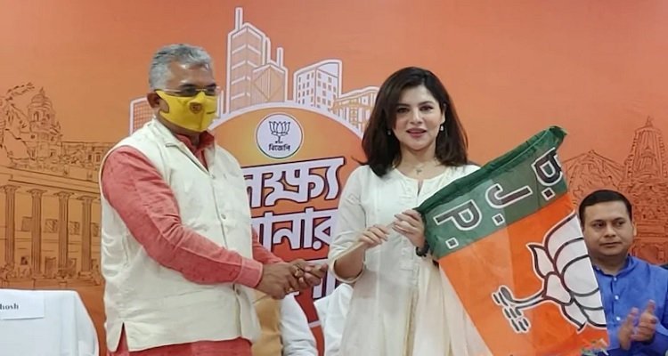 Actress Payel Sarkar has joined the BJP ahead of West Bengal Assembly elections